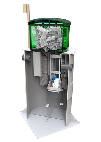 Септик Коло Веси 5 Низкий корпус Принудительный